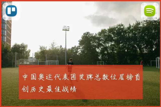 中国奥运代表团奖牌总数位居榜首创历史最佳战绩